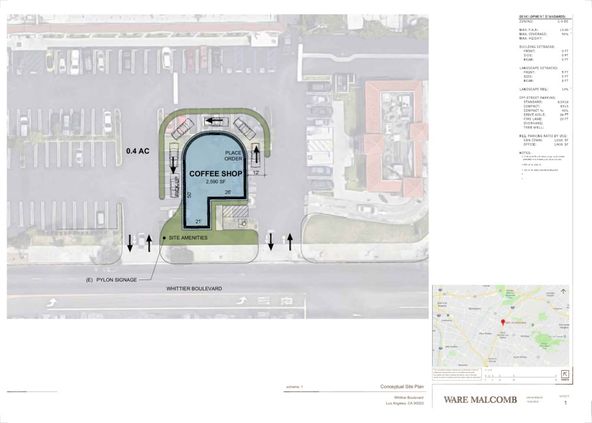 Drive-thru Pad Opportunity | Whittier CA: 10317 Whitter Blvd, Whitter, CA, 90606